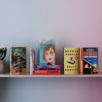 Faber Summer Reading titles on a shelf