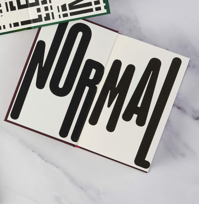 End papers for Faber Members edition of Normal People