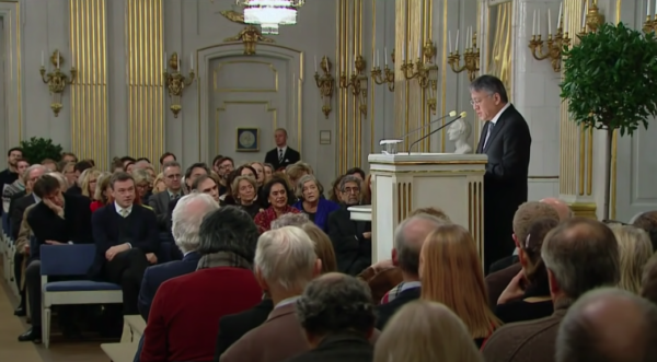 Watch Kazuo Ishiguro deliver his Nobel lecture