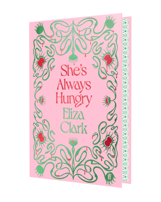 Packshot of exclusive She's Always Hungry indies and website limited edition