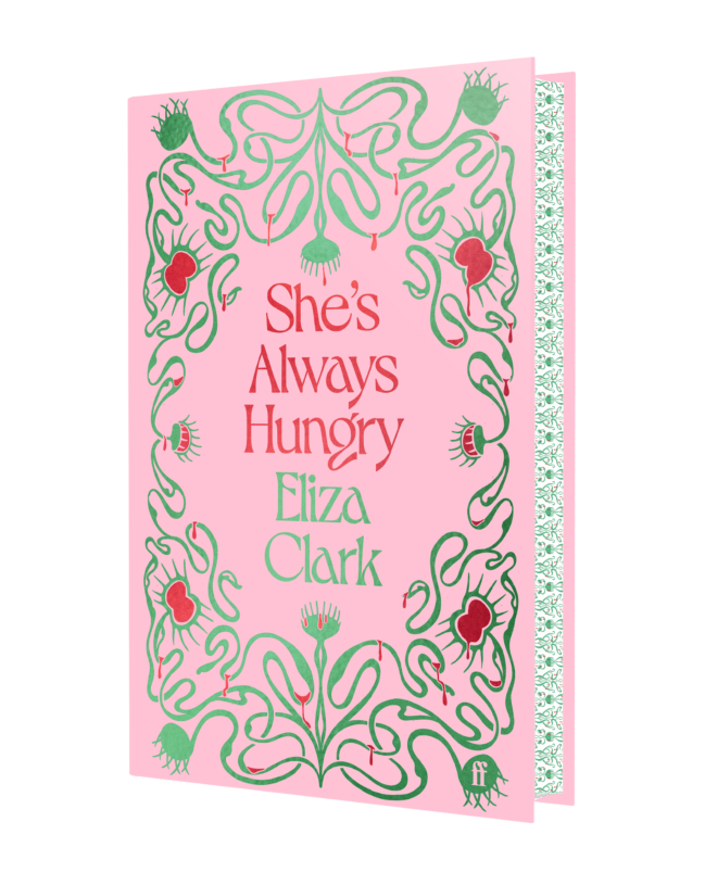 Packshot of exclusive She's Always Hungry indies and website limited edition