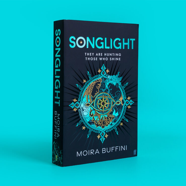 Songlight Trilogy book on a light blue background