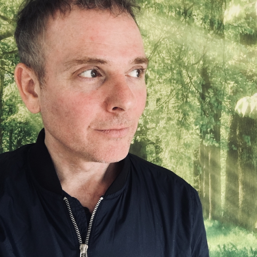 Portrait of Belle & Sebastian frontman Stuart Murdoch