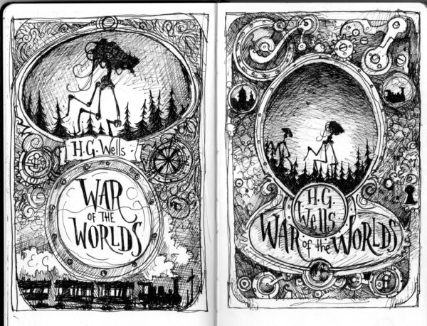 Reimagining a Sci-fi Classic: Chris Mould’s War of the Worlds