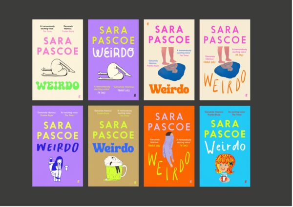 Book Cover Design: Weirdo by Sara Pascoe